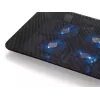 Conceptronic THANA notebook-koelpad, voor schermen tot 39,6 cm (15,6 inch), 4 ventilatoren