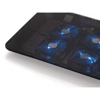 Conceptronic THANA notebook-koelpad, voor schermen tot 39,6 cm (15,6 inch), 4 ventilatoren