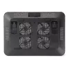Conceptronic THANA notebook-koelpad, voor schermen tot 39,6 cm (15,6 inch), 4 ventilatoren