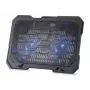 Conceptronic THANA notebook-koelpad, geschikt tot 15,6 inch, 2 ventilatoren