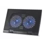 Conceptronic THANA notebook-koelpad, geschikt voor maximaal 17 inch, 2 ventilatoren