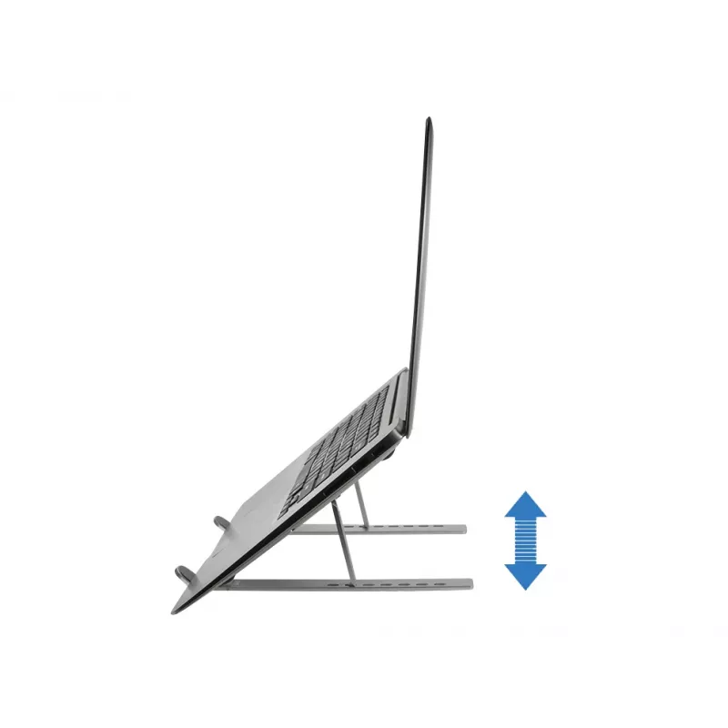 Conceptronic THANA04S ERGO opvouwbare laptop-koelstandaard van aluminium