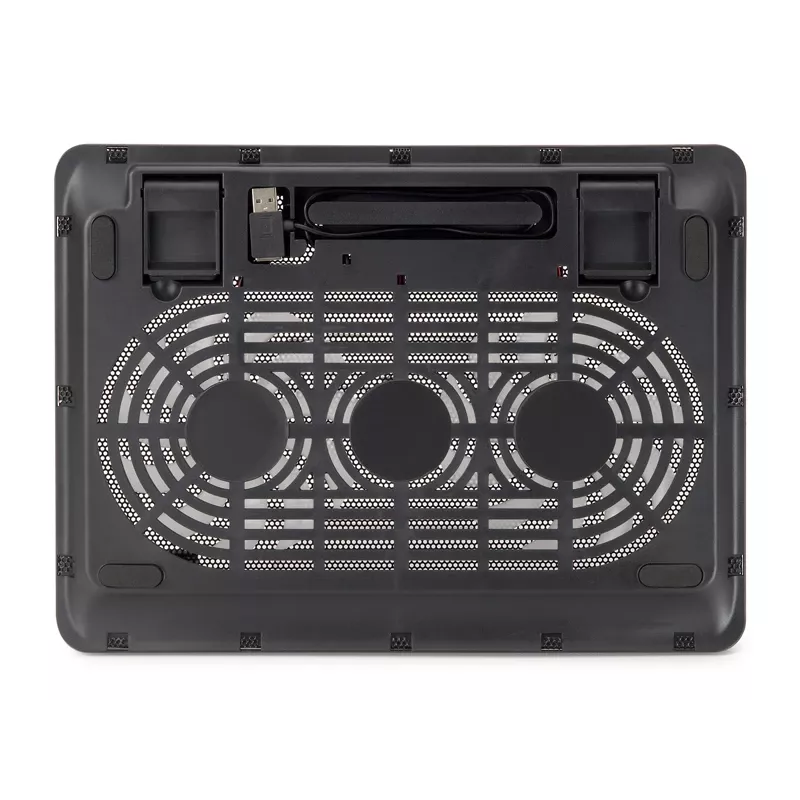 Conceptronic THANA notebook-koelpad, geschikt voor maximaal 15,6 inch, 2 ventilatoren