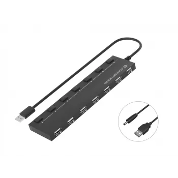 Conceptronic HUBBIES 7-poorts USB 2.0-hub