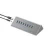Conceptronic HUBBIES18G 10-in-1 60W USB 3.0 hub-oplader-combinatie, 2-in-1 USB-C-USB-A-kabel, USB 3.2 Gen 1