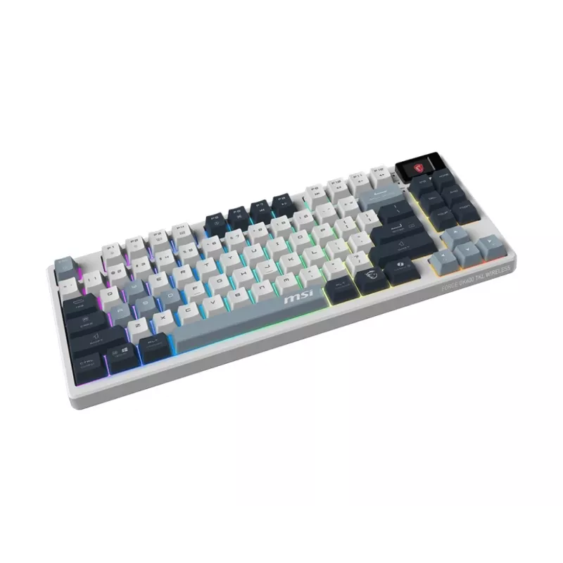 MSI Forge GK600 TKL Wireless Sky Gamingtoetsenbord, DE (QWERTZ) indeling