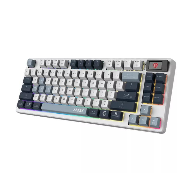 MSI Forge GK600 TKL Wireless Sky Gamingtoetsenbord, DE (QWERTZ) indeling