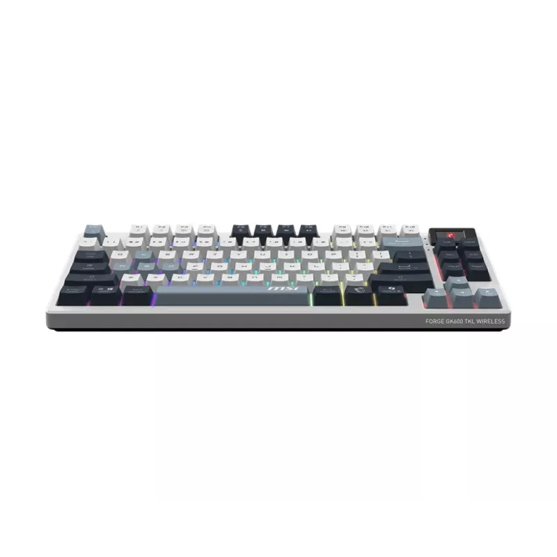 MSI Forge GK600 TKL Wireless Sky Gamingtoetsenbord, DE (QWERTZ) indeling