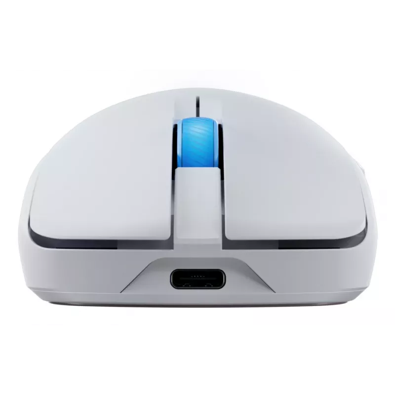 Gamingmuis ASUS ROG Harpe II Ace, rechtshandig, optisch 42.000 DPI, RF Wireless + Bluetooth + USB Type-A, 5 knoppen, wit