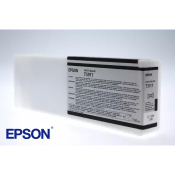 Epson eenheidspack foto zwart T591100, zwart, pigmentinkt, 700 ml, 1 st.