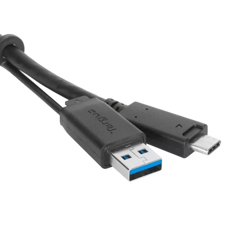 Targus ACC1133GLX USB-kabel USB 3.2 Gen 1 (3.1 Gen 1) 1 m USB C zwart