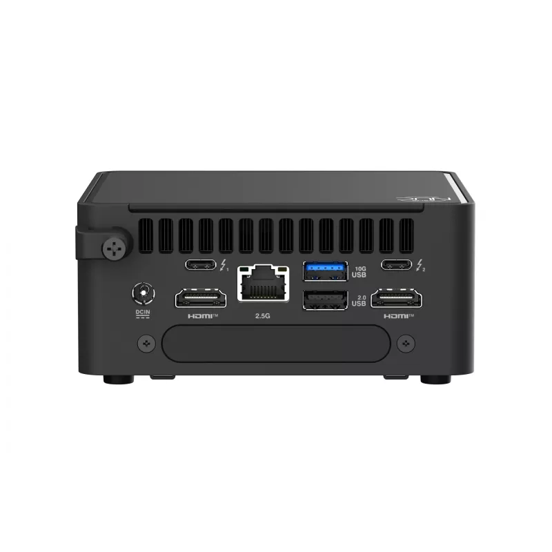 ASUS NUC 15 Pro Tall Kit RNUC15CRHV500002 mini-pc barebone, DDR5 tot 96 GB, Wi-Fi 7, Bluetooth 5,4