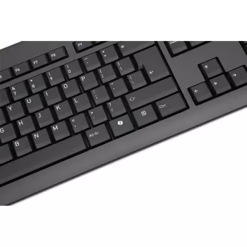 TERRA 1500 bedraad [US/EU] toetsenbord universeel USB QWERTY US-Engels zwart