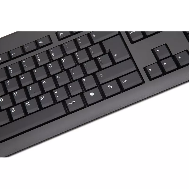 TERRA 1500 bedraad [US/EU] toetsenbord universeel USB QWERTY US-Engels zwart