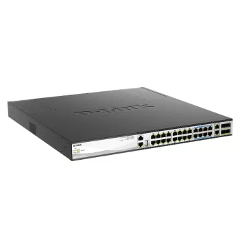 D-Link DMS-3130-30PS netwerkswitch managed L3 2.5G Ethernet (100/1000/2500) Power over Ethernet (PoE) 1U zwart