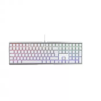 Gaming-toetsenbord CHERRY MX 3.0S RGB USB QWERTZ Duits wit 110 toetsen