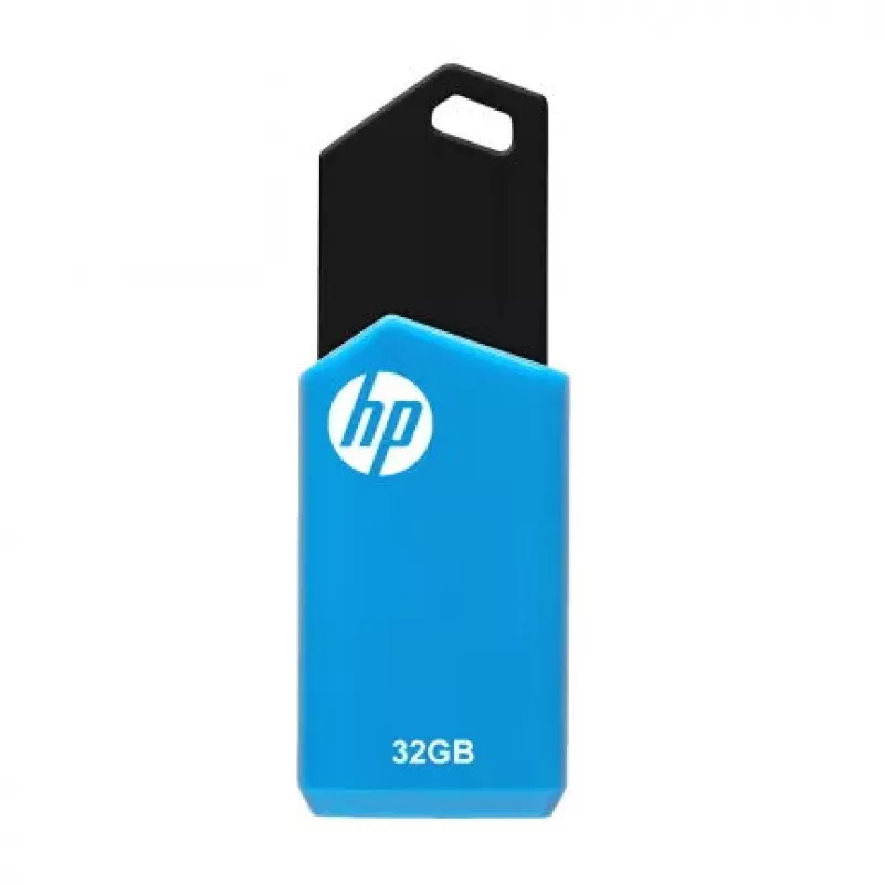 HP v150w USB-flashstation 32 GB USB Type-A 2.0 zwart, blauw