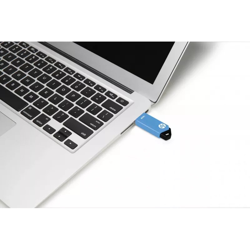 HP v150w USB-stick 16 GB USB Type-A 2.0 zwart, blauw