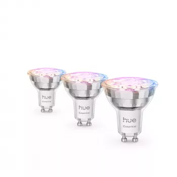 Philips Hue White and colour ambience Essential GU10 – slimme spot – 345 lm – 4,7 W – 3-pack