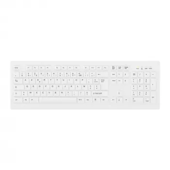 Contour Design Active Key Contour ClassicClean Medisch toetsenbord afneembare afdekking full-size draadloos wit C8100