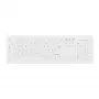 Contour Design Active Key Contour ClassicClean Medisch toetsenbord afneembare afdekking full-size draadloos wit C8100