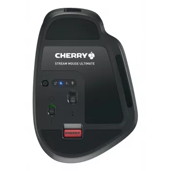 CHERRY Stream ultimate Muis Universeel rechtshandig RF draadloos + Bluetooth + USB Type-C 4000 DPI