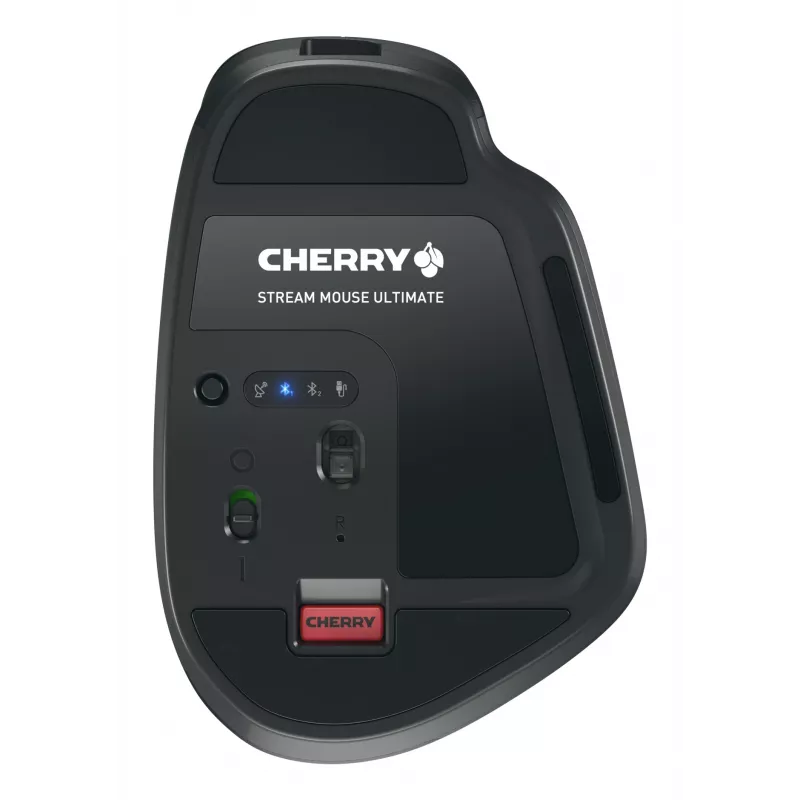 CHERRY Stream ultimate Muis Universeel rechtshandig RF draadloos + Bluetooth + USB Type-C 4000 DPI