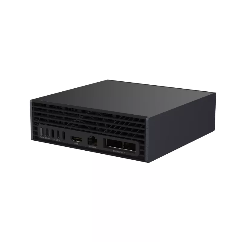 GIGABYTE AI TOP ATOM GB10 128 GB LPDDR5x-SDRAM 4 TB SSD NVIDIA DGX OS mini-pc zwart
