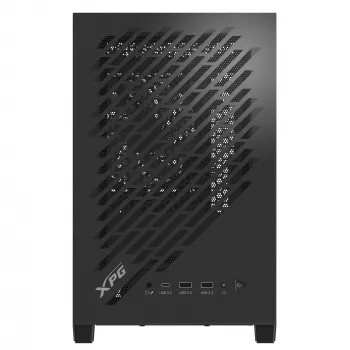 XPG VALOR AIR NANO MID-TOWER BEHUIZING - zwart, midi-tower, pc, zwart, micro-ATX, Mini-ITX, SPCC, 17 cm
