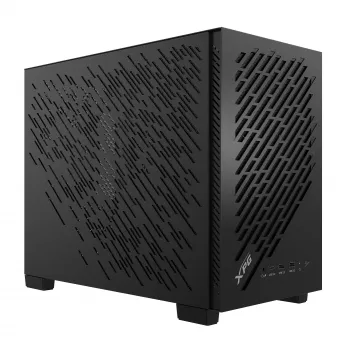 XPG VALOR AIR NANO MID-TOWER BEHUIZING - zwart, midi-tower, pc, zwart, micro-ATX, Mini-ITX, SPCC, 17 cm