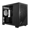XPG VALOR AIR NANO MID-TOWER BEHUIZING - zwart, midi-tower, pc, zwart, micro-ATX, Mini-ITX, SPCC, 17 cm