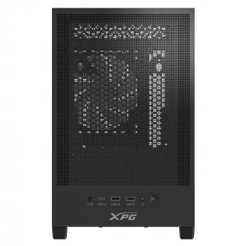 XPG VALOR MESH NANO MID-TOWER-BEHUZING – zwart, midi-tower, pc, zwart, micro-ATX, Mini-ITX, SPCC, 17 cm