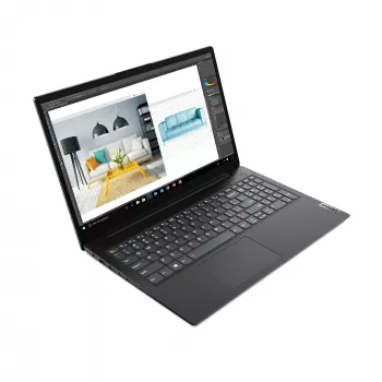 Lenovo V15 G2 IJL Intel® Celeron® N N4500 Laptop 39,6 cm (15,6 inch) Full HD 8 GB DDR4-SDRAM 256 GB SSD Wi-Fi 6 (802.11ax) Windows 11 Home zwart