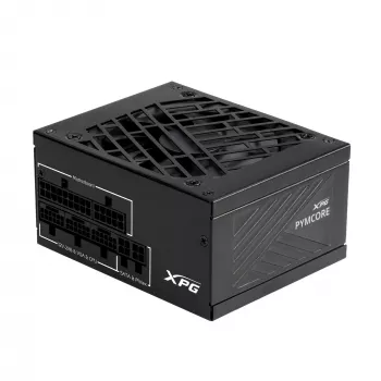 XPG PYMCORE 850W SFX GOLD voeding, 850 W, 100 - 240 V, 50/60 Hz, 10 A, 20 A, 70,8 A