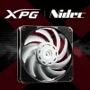 XPG VENTO PRO 120 PWM zwart, ventilator, 12 cm, 450 tpm, 2500 tpm, zwart, wit