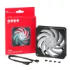 XPG VENTO PRO 120 PWM zwart, ventilator, 12 cm, 450 tpm, 2500 tpm, zwart, wit
