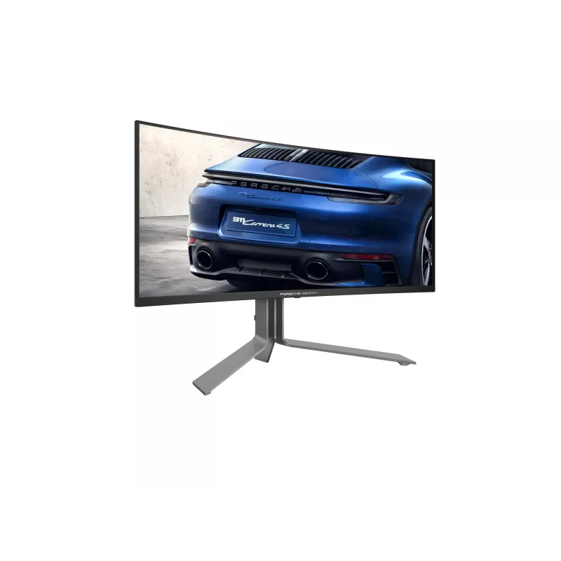 AOC Porsche PD34 computermonitor 86,4 cm (34 inch) 3440 x 1440 pixel Wide Quad HD QD-OLED zwart