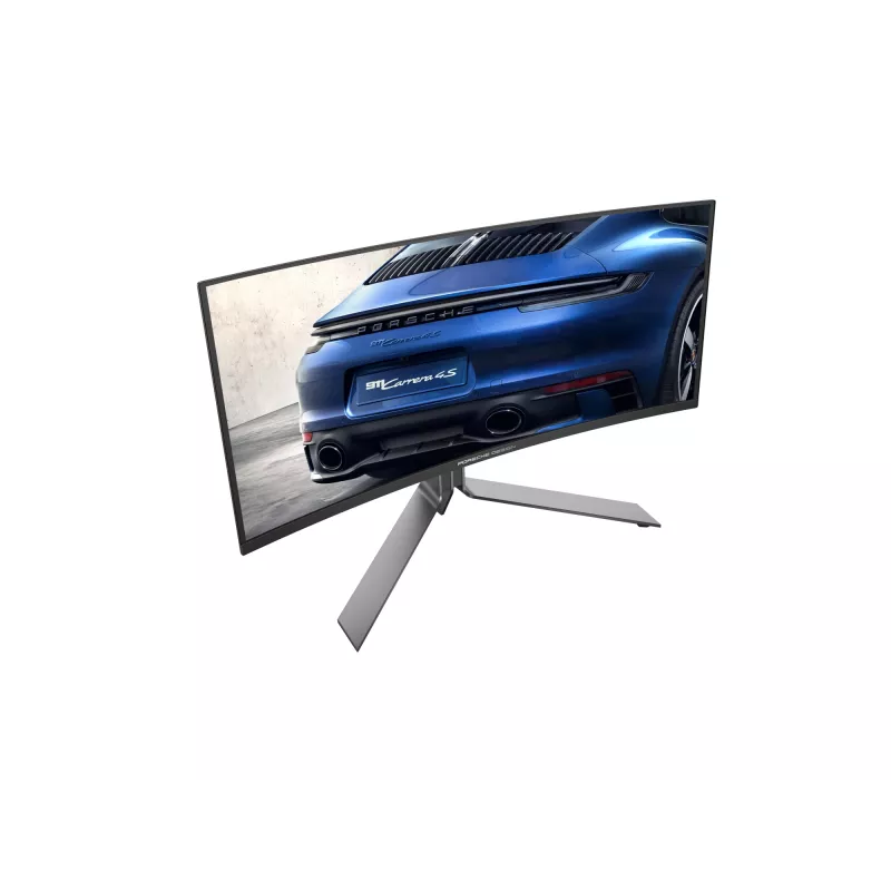 AOC Porsche PD34 computermonitor 86,4 cm (34 inch) 3440 x 1440 pixel Wide Quad HD QD-OLED zwart