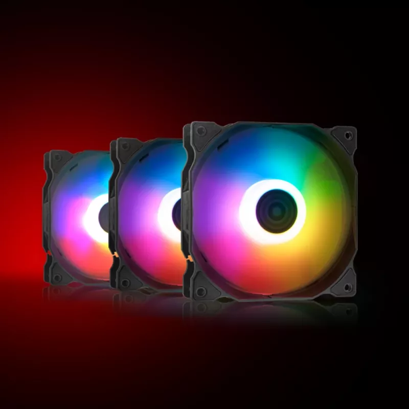 XPG VENTO 120 ARGB zwart