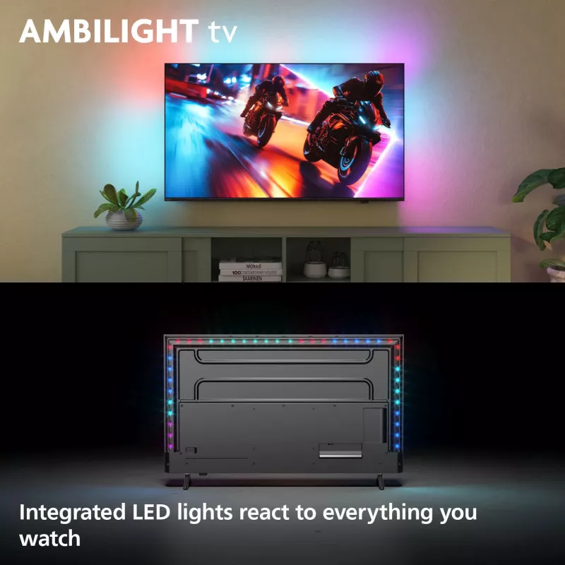 Philips Ambilight 85MLED910/12 65 inch 4K Ultra HD QD-Mini LED televisie