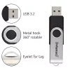 USB-stick Intenso 128 GB USB-A 3.2 Gen 1x1 zwart-zilver