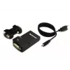 Lenovo USB 3.0 - DVI/VGA USB-grafische adapter 2048 x 1152 pixel zwart