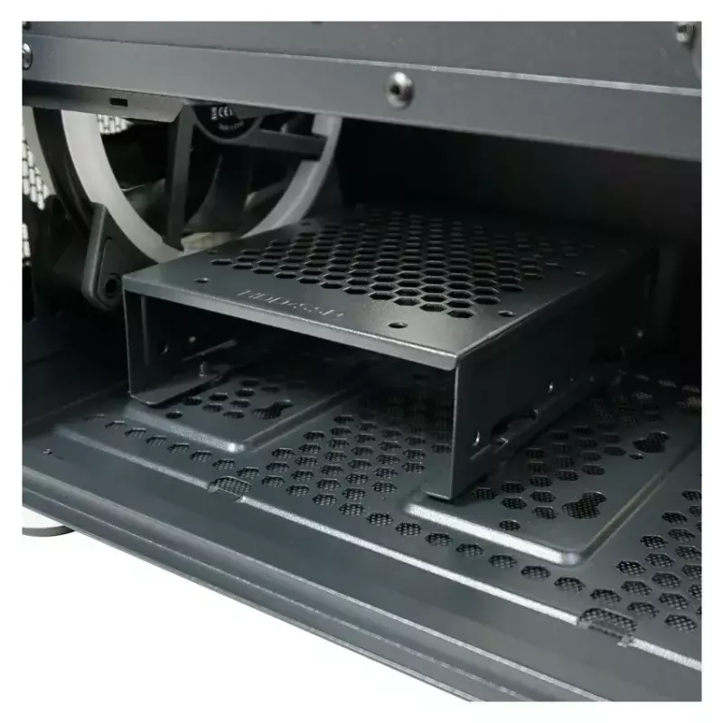Pc-behuizing LC-Power Schwarz_Wanderer_X midi tower zwart