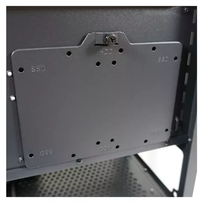 Pc-behuizing LC-Power Schwarz_Wanderer_X midi tower zwart