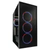 Pc-behuizing LC-Power Schwarz_Wanderer_X midi tower zwart