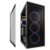 Pc-behuizing LC-Power Schwarz_Wanderer_X midi tower zwart