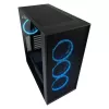 Pc-behuizing LC-Power Schwarz_Wanderer_X midi tower zwart