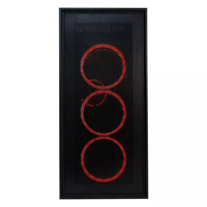 Pc-behuizing LC-Power Schwarz_Wanderer_X midi tower zwart