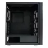 Pc-behuizing LC-Power Schwarz_Wanderer_X midi tower zwart