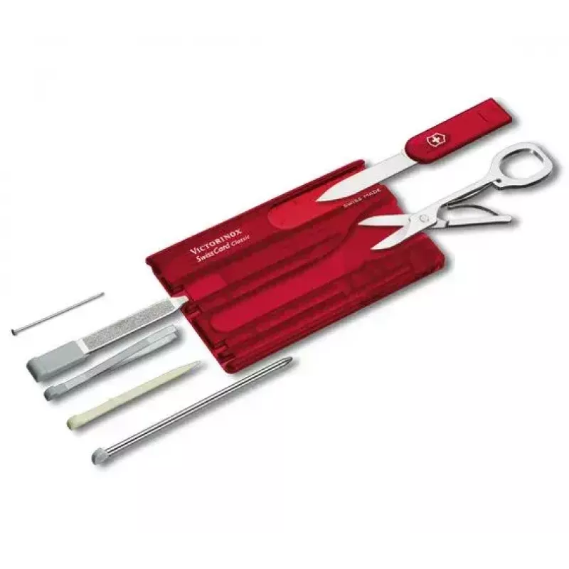 SwissCard Classic Victorinox rood